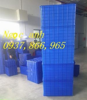Bán thùng nhựa đặc có bánh xe( thùng nhựa cơ khí), thùng nhựa có bánh xe