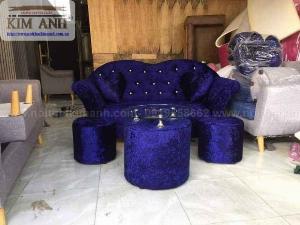 Có nên chọn mua sofa vải nhung cho phòng khách hay không ?