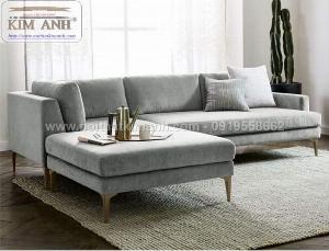 Sofa góc L cao cấp hiện đại cho phòng khách