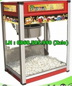 Máy nổ bỏng ngô,máy làm bắp rang bơ chạy điện.