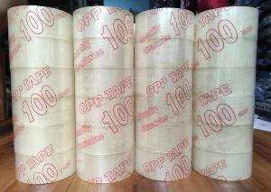 Băng Keo Trong và Đục Dán Thùng 100 Yard 48mm 1 kg
