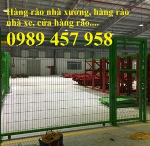 Hàng rào ngăn kho Hàng rào nhà xưởng hàng rào nhà máy
