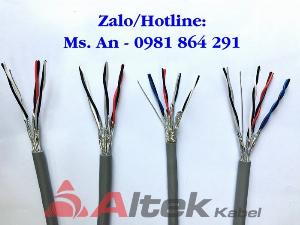 Cáp tín hiệu vặn xoắn chống nhiễu 1, 2, 3, 4 Pair Altek Kabel