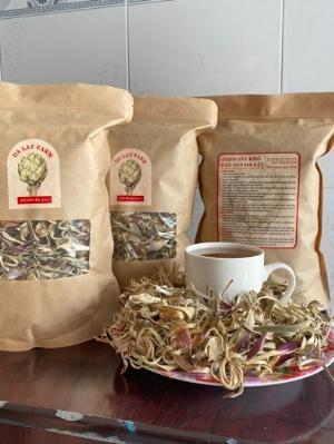 Bông Atiso Đà Lạt sấy khô (túi zip 250g)
