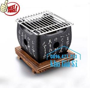 Bếp nướng gang kiểu Nhật - Lò nướng Nhật Bản - Bếp nướng than bằng gang kiểu Nhật HCM