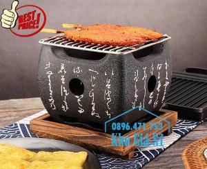 Bếp nướng gang kiểu Nhật - Lò nướng Nhật Bản - Bếp nướng than bằng gang kiểu Nhật HCM
