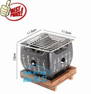 Bếp nướng gang kiểu Nhật - Lò nướng Nhật Bản - Bếp nướng than bằng gang kiểu Nhật HCM