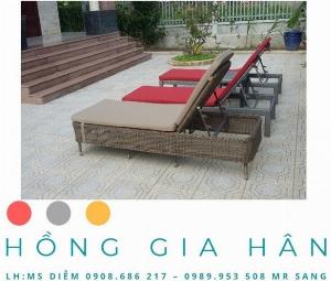 Ghế tắm nắng ngoài trời Hồng Gia Hân GM10