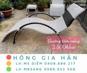 Ghế mây nhựa thư giãn Hồng Gia Hân GM17