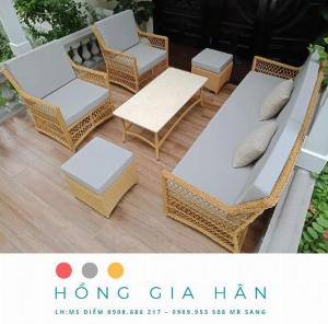 Sofa mây nhựa Hồng Gia Hân SF15