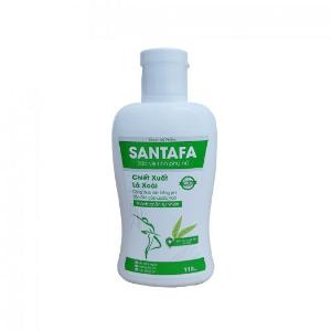 Dung Dịch vệ sinh phụ nữ ngăn ngừa viêm nhiễm, nấm ngứa- hương nước hoa- SANTAFA -Chai 110ml