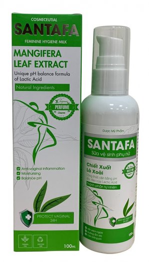Vệ sinh phụ nữ ngăn ngừa viêm nhiễm, nấm ngứa- hương nước hoa- SANTAFA -Chai 110ml ( dạng xịt )