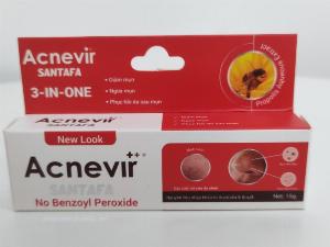 Kem giảm mụn đầu đen, đầu trắng, mụn cám- SANTAFA- Tuýp 15gr