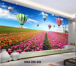 Gạch tranh 3d phong cảnh thiên nhiên - SX11