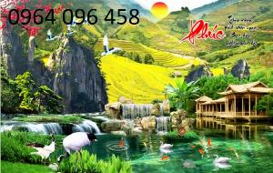 Tranh gạch 3d phong cảnh - XB44