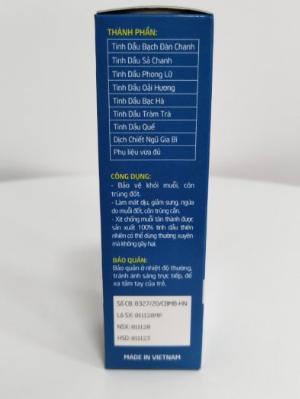 Chai xịt muỗi từ tinh dầu thiên nhiên- TÂN THÀNH - Chai/ 50ml