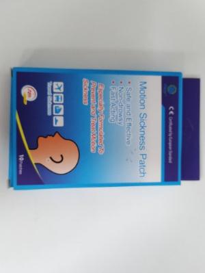 Miếng dán chống say tàu xe- KANGDY- Hộp 10 miếng