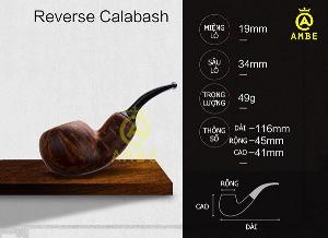 Tẩu gỗ Reverse Calabash Chacom BR