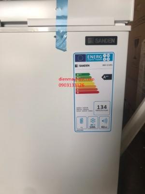 Tủ Đông Inverter Sanden Intercool SNH-0105i 100 Lít Dàn Đồng