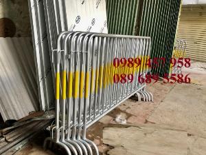 Rào chắn barie, hàng rào di động 1mx2m, 1,5mx2m
