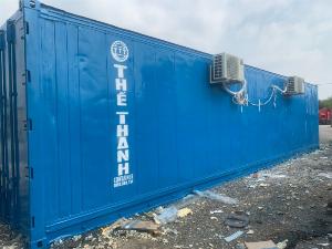 Container lạnh sử dụng điện 1 pha làm kho mát