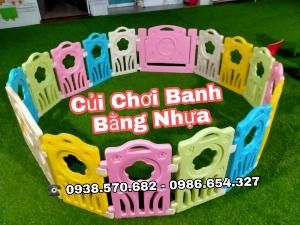 Nhà banh mầm non,củi chơi đựng banh bằng nhựa