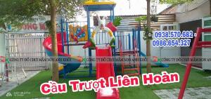 Cầu trượt liên hoàn ngoài trời,cầu trượt liên hoàn hàng Việt Nam