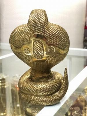 Rắn Chúa Bằng Đồng,Vật Phẩm Phong Thủy,Cao 17cm Hàng Chình Hãng
