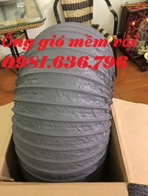 Giá ống gió mềm vải Tarpaulin phi 100 .