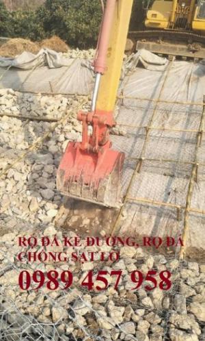 Rọ đá gia cố dập thủy điện, Rọ đá công trình tưới tiêu, Rọ đá bảo vệ chân cầu, cột điện