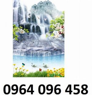 Tranh gạch 3d phong thủy phòng khách - CV33