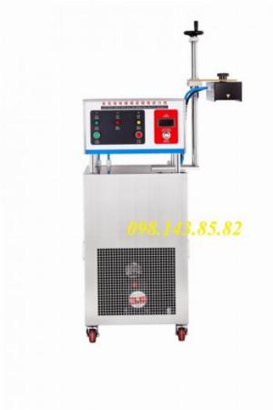 Máy dán màng nhôm chai lọ, máy dán siu tốc độ cao