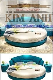 Giường tròn giá tại xưởng cho khách sạn tại Bến Cát, Bình Dương
