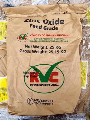 Kẽm oxit ( Zinc oxide - ZnO) hàm lượng 72% 75%