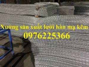 Lưới hàn mạ kẽm D2, D3, D4, D5 vuông 50x50, 100x100, 50x100, 35x35