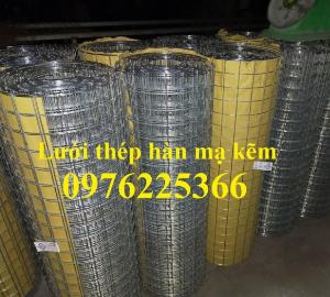 Lưới hàn mạ kẽm D2, D3, D4, D5 vuông 50x50, 100x100, 50x100, 35x35