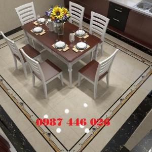 Thảm gạch sàn khắc kim trang trí HP467