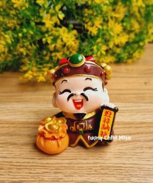 Ngũ Tài - bộ tượng 05 ông Thần Tài cao cấp size 6cm