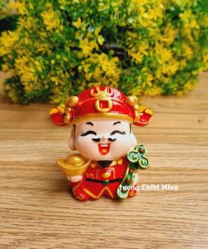 Ngũ Tài - bộ tượng 05 ông Thần Tài cao cấp size 6cm