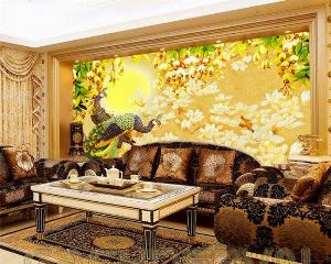 Tranh gạch 3d chim phượng hoàng - XM5