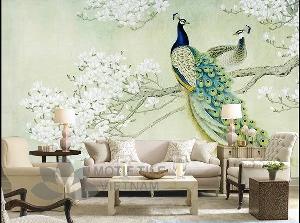 Tranh gạch 3d chim phượng hoàng - XM5