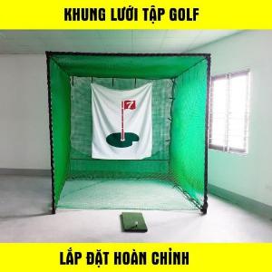 Khung tập Golf lưới 2 lớp chất lượng cao