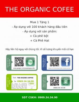 Cà phê nguyên chất rang mộc e Organic coffee