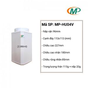 Hũ nhựa tròn_Hũ nhựa vuông_Hũ nhựa HDPE