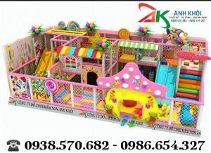Thi công lắp đặt khu vui chơi trẻ em trong nhà