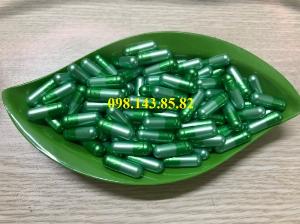 Vỏ nang rỗng xanh bạc, viên nhộng size 0, #vỏ_thuốc