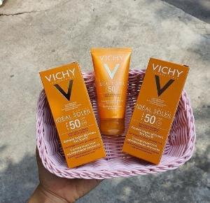 Kem chống nắng Vichy Idéal Soleil Mattifying Face Fluid Dry Touch 50ml