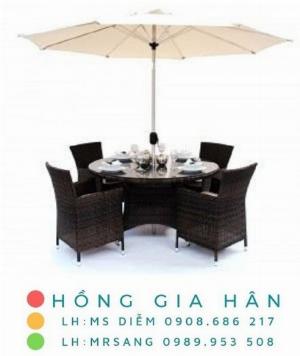 Sofa mây nhựa Hồng Gia Hân SM212