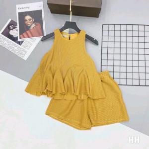 Set Đồ Nữ, Set Đồ Bộ Chất Tăm Áo Ba Lỗ Rúm Phối Quần Ngắn Mặc Siêu Sang_Cực Mát Ngày Hè