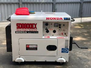 Máy phát điện chạy dầu Honda SD8800ex 5kw dùng cho gia đình